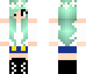 pretty green hair edited
