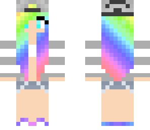 cute rainbow tomboy