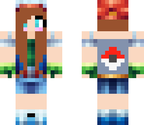 pokemon trainer girl edit