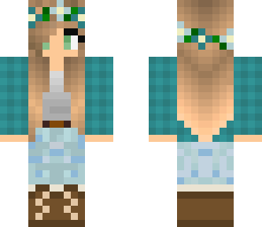 flannel girl edit