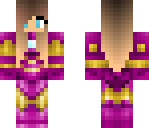 iron purple woman
