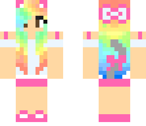 rainbow girl