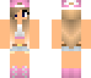 cute pink girl
