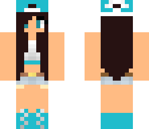 a girl with hip