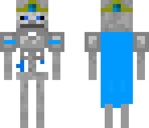blue skeleton king