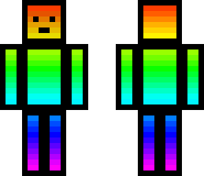 cute rainbow slime
