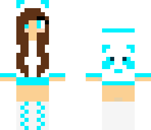 sweet blue panda 