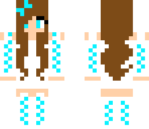 blue girl