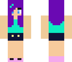 me if i had purple hair