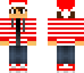 red white boy