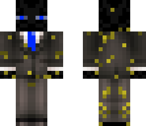 golden goo enderman in suit