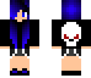 blue-black girl