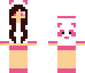 pretty pink panda