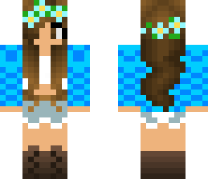 blue awesomeness girl