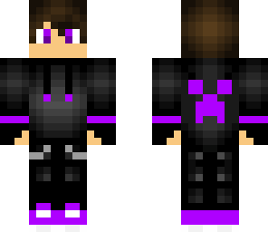 cool purple hoodie guy