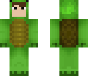 boy in turtle suit