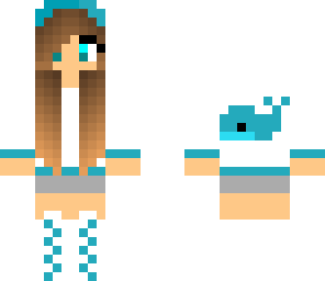 cute whale skin