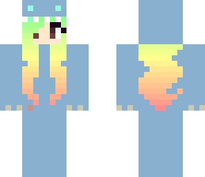 dino rain girl