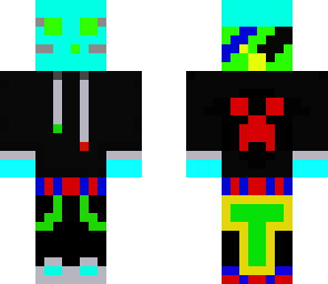 blue man