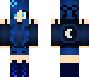 blue girl