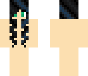 black and blue hair base