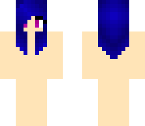 short dark blue hair base