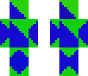 blau and green