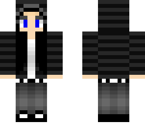 dark hoodie girl