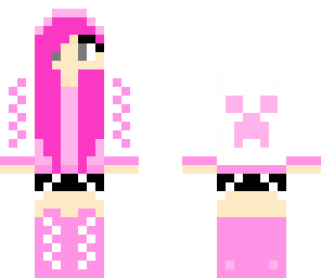 pink creeper girl