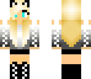 blond cat girl