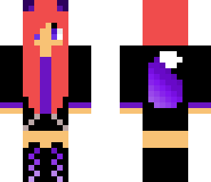 purple and pink
