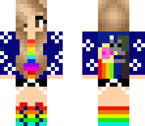 edited nyan girl