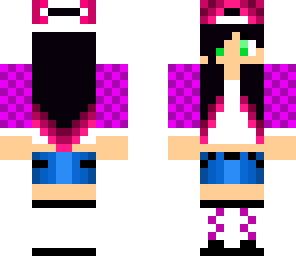 pink hair andrea