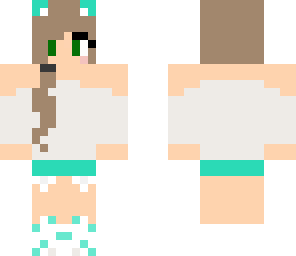 cute ponytail panda girl