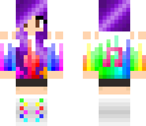 rainbow girl