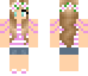 flower crown girl