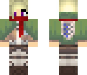 aot scout with red scarf