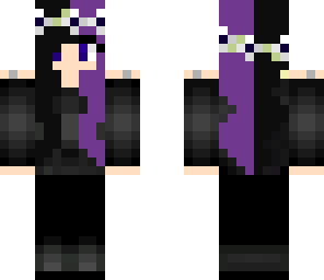 black n purple