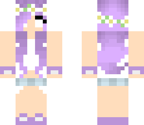 purple flower herobrine