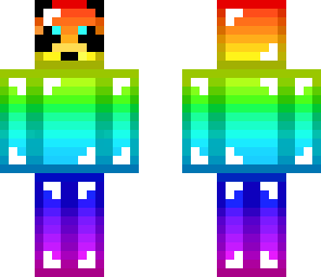 rainbow panda
