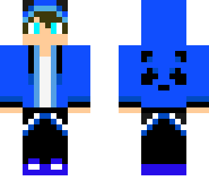 blue panda boy