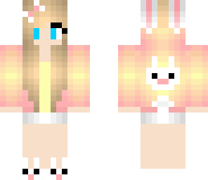 cute sweet bunnie girl edited