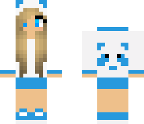 blue panda