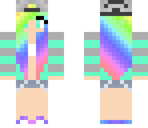tomboy rainbow girl