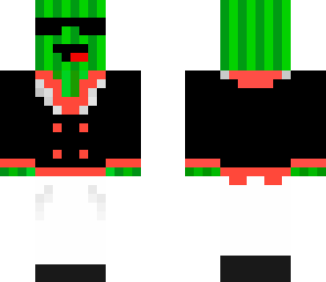 watermelon with black suit