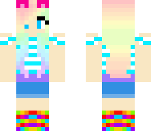 rainbow  kitten