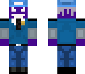 purple man