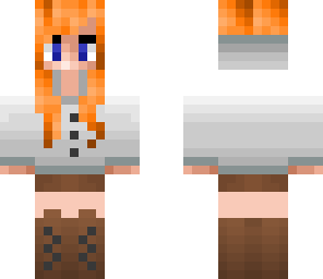 snow golem girl