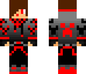 red creeper hoodie boy