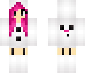 purple snow girl